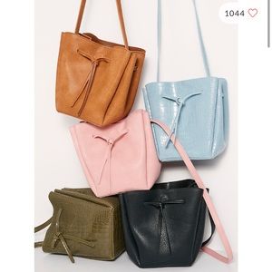 Aster Drawstring Bucket Bag- Free People